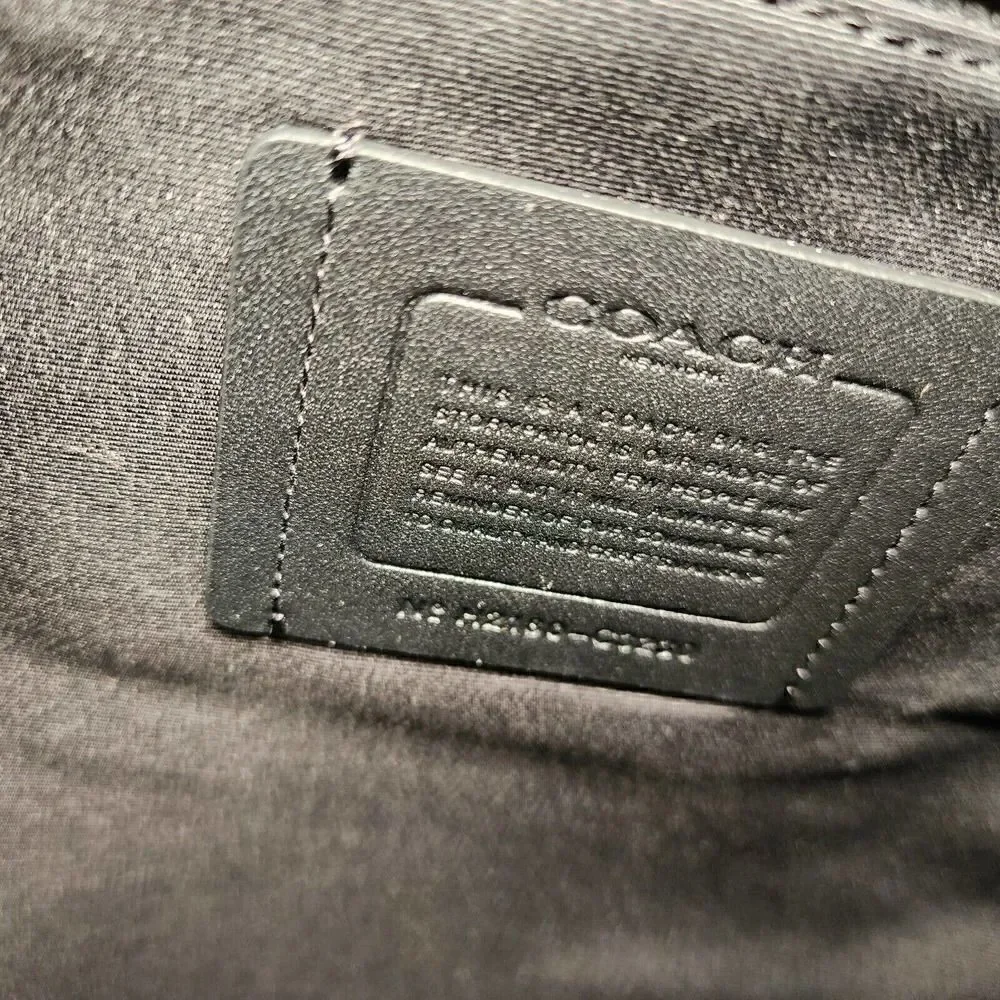 NWT Coach C3230 Graham Backpack In Blocked Signature Canvas Varsity Stripe Bag